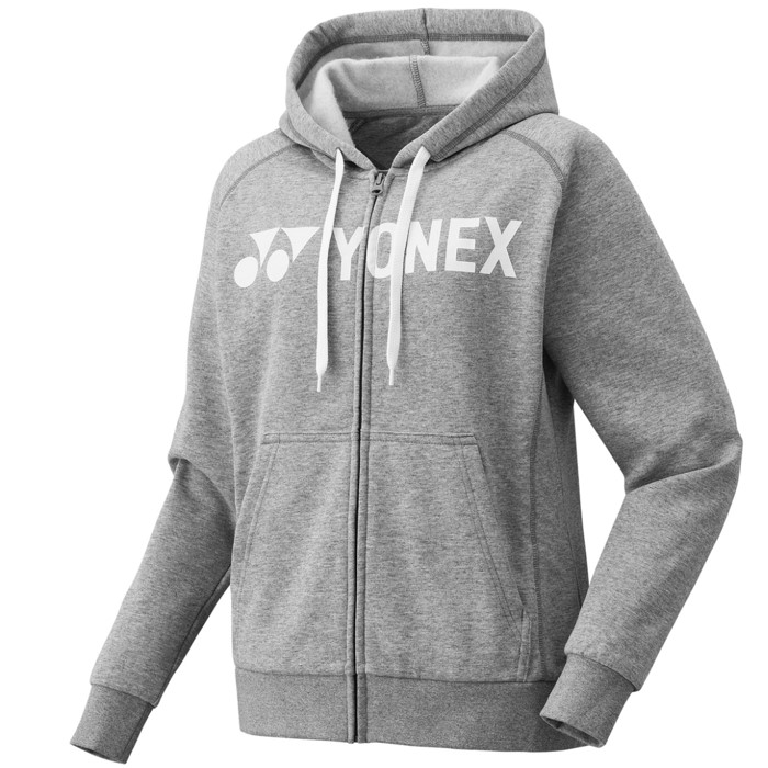 Billede af Yonex Junior Full Zip Hoodie 2020 Club Team YJ0018EX Grey